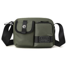 (Stil A – Mehrfarbig) WEPOWER 1862 Herren Stilvolle, lässige Umhängetasche aus Nylon, Schultertasche