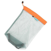 (Orange) XINDA BFP1415 20x20x42cm Sport-Aufbewahrungstasche aus Netzgewebe, Strand- und Schwimm-Organizer-Tasche