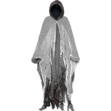 Brauner Hakenumhang, gruseliges Halloween-Kostüm für Männer, schwarzer Umhang für Cosplay-Requisiten
