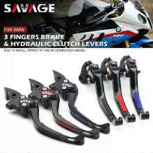(S1000RR 10-14 Blau) Passend für BMW S1000RR S1000XR 2010-2018 Brems-, Hydraulik- und Kupplungshebel