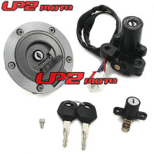 (Normaler Schlüssel) Passend für Yamaha FZ8, FZ8N, FZ8S, FZ6, FZ6R, FZ6N, FZ6S, Set mit Verriegelungsschalter