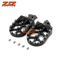 (Red)Compatible Z50r/Xr50r/Xr70r Off-Road Motorcycle Modification Accessories Cnc Aluminum Alloy Pedals