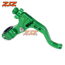 (Blue)Compatible Off-Road Motorcycle Large-Row Motorcycle Universal Cnc Aluminum Alloy Labor-Saving