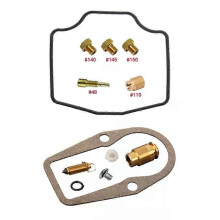 (A) Passend für Yamaha TT 600 4LW 4GV 1993-1996 Vergaser-Reparatursatz TT600 TT600E TT600S Schwimmermembran