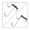 Applies to 2pcs Adjustable Pool Pole Hooks Multipurpose Pool Pole Fixing Hooks Rustproof compatible 2