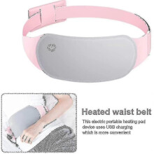 Heating Pad With 3 Level Menstrual For Back Or Belly Pain Relief,grey