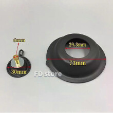 (1 Satz) Passender Vergaser-Reparatursatz für Yamaha V-MAX 1200 VMAX1200 1985-2006 Motorrad-Ventilmembran