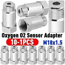 (3 Stück) Geeignet für 10-1 Stück M18x1,5 Auto CEL Fix Check Engine Light Eliminator Automotive O2 Sensor