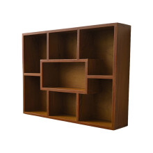 Étagère suspendue Antique, support de rangement mural en bois-S