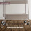 GEEZY GEEZY 3 Tier Storage Trolley Cart with Mesh Baskets Lockable Wheels Home Kitchen Craft 4
