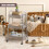 GEEZY GEEZY 3 Tier Storage Trolley Cart with Mesh Baskets Lockable Wheels Home Kitchen Craft 2