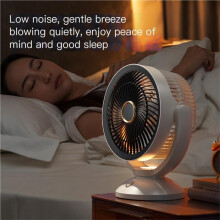 quiet oscillating desk air circulator multi speed energy saving fan bedroom office home