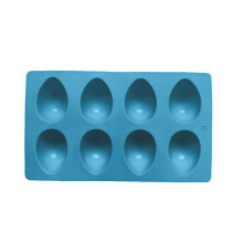 Pack Of 1/3 Silicone Eggs Chocolate Molds For Baking Candy-Blue