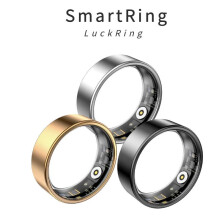 (Black 13 #) SmartRing Fitness Tracker Ring Gesture Control Heart Rate HRV SpO2 Sleep Monitoring Smart Ring