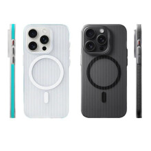 (Orange, iPhone12/12Pro) Magnetic Case for iPhone 17 Pro Max, Corrugated Skin-Feel Frosted Shockproof Cover, Full-Body Fall Protection for iPhone 16