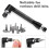 17pcs Flexible Drill Bit Extension,3pcs Rotatable Socket Adapter,3pcs Right Angle Drill Attachment,10 Screwdriver Bits 1