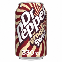 Dr Pepper Cream Swirl 330ml (Pack of 24)