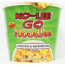 Ko-Lee Go Cup Chicken And Mushroom 65g (Pack of 6)