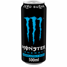 Monster Energy Drink Absolutely Zero Sugar 500ml (Pack of 12)