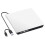 External optical drive, compatible with reading and writing CDs, VCDs, DVDs, Blu-ray BDs, USB/Type-C, plug and play, white 1