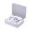Συσκευή αναπαραγωγής CD, Bluetooth, ποιότητα ήχου HD, USB, AUX, 2000 mAh, λευκό 1