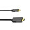 Câble USB-C vers HDMI, 4K/30 Hz, Plug and Play, noir 1