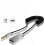 Bluetooth adapter, AUX input, HD audio quality, fast data transfer, hands-free calling, noise reduction, silver 5