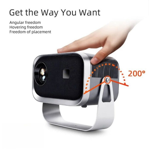 Βιντεοπροβολέας, 4K, Bluetooth, Wi-Fi, ποιότητα εικόνας υψηλής ευκρίνειας, υποδοχή USB/H 2