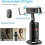 Smartphone stabilizer, follow-me camera, 360, dual lighting, gesture control, black 2