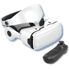 Visore per realtà virtuale 3D, comodo per gli occhi, design ergonomico, bianco