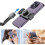 Smartphone stabilizer, follow-me camera, 360, dual lighting, gesture control, black 6