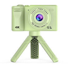 Videocamera per bambini, 4K, schermo HD da 2,4 pollici, filtro bellezza, verde