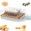Incubator, holds 56 eggs, LED display, adjustable temperature and humidity, ventilated design, grey 1