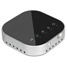 Microfoon, bedraad/draadloos, touchscreen, ruisonderdrukking, luidspreker, 360 surround-opname, zwart