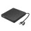 External optical drive, compatible with DVD/CD, SD/TF, USB 3.0/Type-C, widely compatible, plug and play, black 1