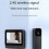Κουδούνι θυροτηλεόρασης, 64GB, 0,3 megapixel, οθόνη HD 4,3 ιντσών, αμφίδρομο θυροτηλέφω 4