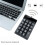 Numeric keypad, ergonomic design, durable, portable, black 2