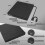 External optical drive, compatible with DVD/CD, SD/TF, USB 3.0/Type-C, widely compatible, plug and play, black 6