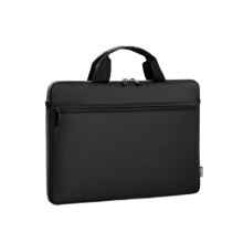 Laptop bag for 15.6-16.1 inch laptops, waterproof and wear-resistant, slim design, black