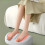Foot massager, 3-speed intensity adjustment, heating function, ergonomic design, portable, green 5