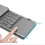 Portable foldable Bluetooth keyboard with touchpad, ergonomic design, for phones and tablets, black 4