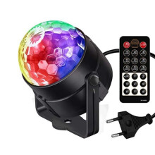 Lampa teilgeoir beag, 5 dhath, cianrialtán, léasar, rothlach, oiriúnach do chásanna éagsúla