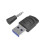 Προσαρμογέας Bluetooth, USB, συμβατός με PC/PS4/PS5, plug and play, συμπαγής και φορητός, μαύρο 1