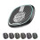 Mouse pad, mover, anti-sleep, RGB lighting, sync function, ergonomic design, USB, plug and play, black 1