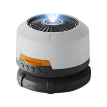 Luz nocturna, proyector de cielo estrellado, Bluetooth, carga USB, reproducción de música, lente de alta definición, blanco