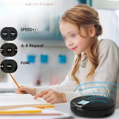CD player, Bluetooth, ήχος υψηλής ευκρίνειας, λειτουργία επανάληψης, μπαταρία 1500 mAh, φορ 2