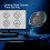 Mouse pad, mover, anti-sleep, RGB lighting, sync function, ergonomic design, USB, plug and play, black 5