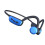 Bluetooth headset, 32GB, bone conduction, waterproof, ergonomic design, portable, blue 1