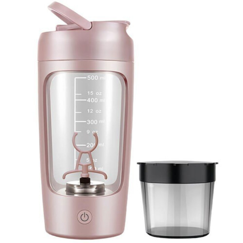 Ηλεκτρικό κύπελλο ανάμειξης, 601-700 ml, με δοχείο σκόνης, φορητό, 1200mAh, για milkshake