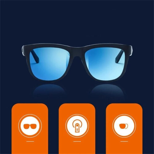 Bluetooth glasses, high-definition sound, polarized lenses, ergonomic design, black 1